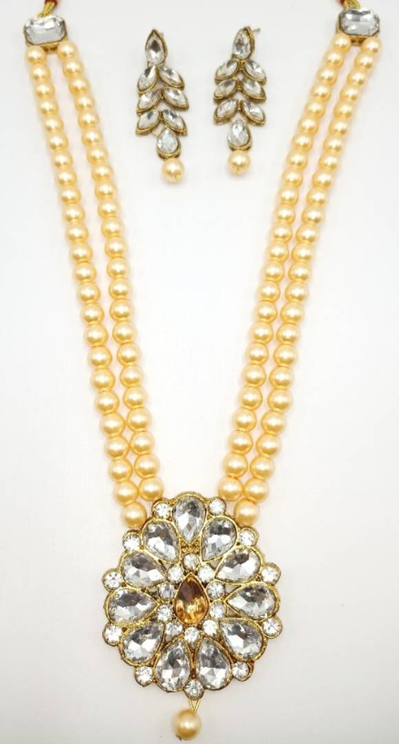 Trendy Alloy Gold Plated Jewellery Set for Women